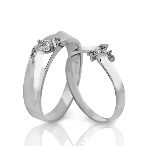 1부 다이아몬드 반지 커플링 14k 18k 결혼반지 러스 HNDCR01317