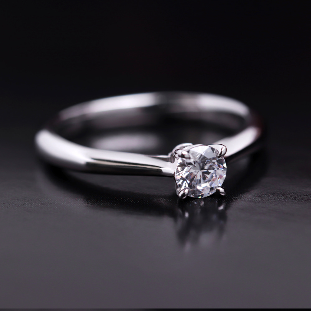 3부 랩다이아몬드 반지 심플한 기념일 선물 라인 HNLDR0356