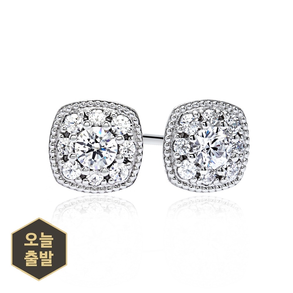 1부 데일리 랩다이아몬드 귀걸이 도노 HNLDER019